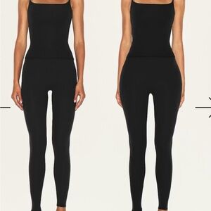 SKIMS Black Shapewear Set
